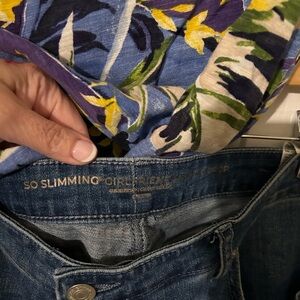 Chico’s fun summer capri denim and tank